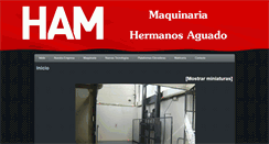 Desktop Screenshot of hermanosaguado.com